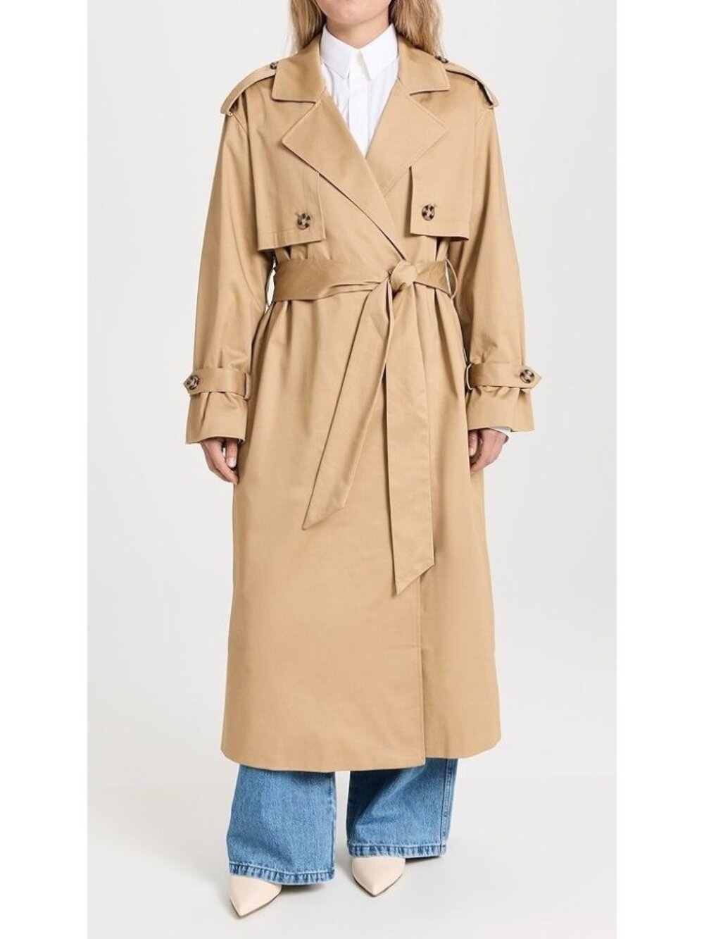 Favorite Daughter The Charles Double Breasted Trench Coat Old Money Chic Women S